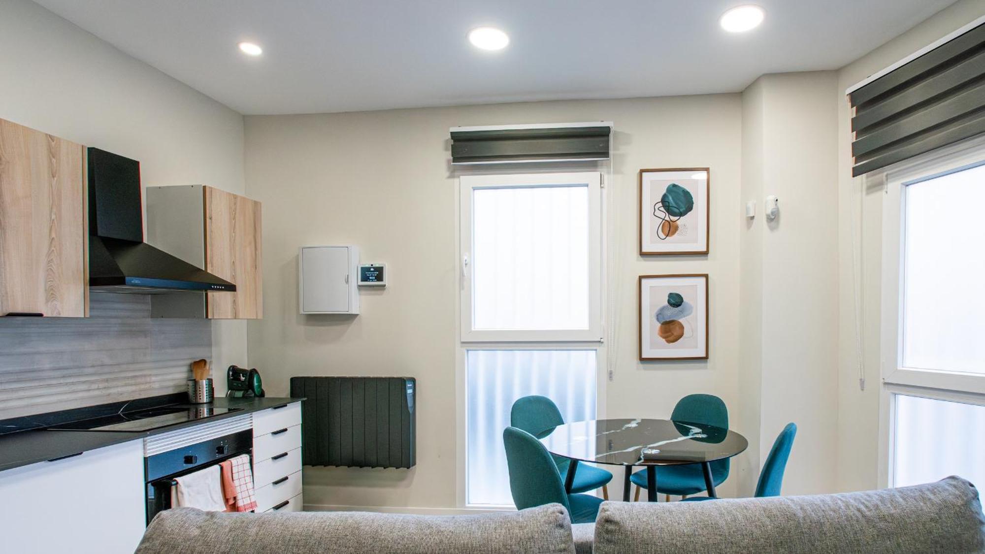 Madrid Confort Urbano 1 Dormitorio Ac Wifi Cocina Exterior foto