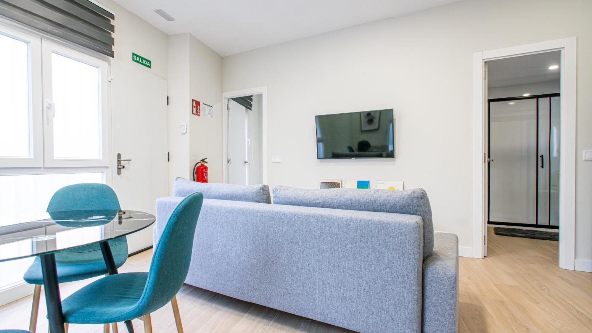 Madrid Confort Urbano 1 Dormitorio Ac Wifi Cocina Exterior foto
