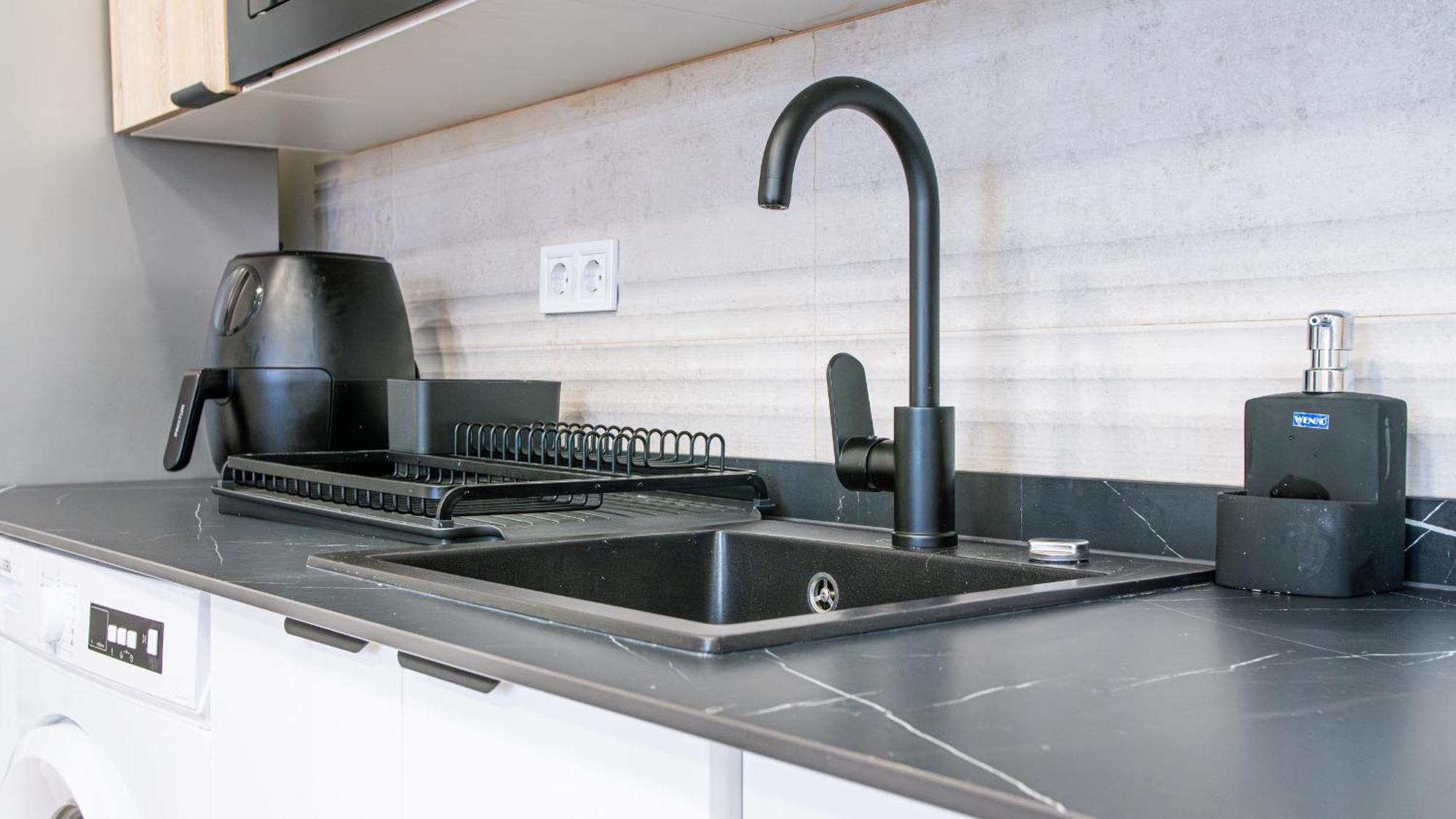 Madrid Confort Urbano 1 Dormitorio Ac Wifi Cocina Exterior foto